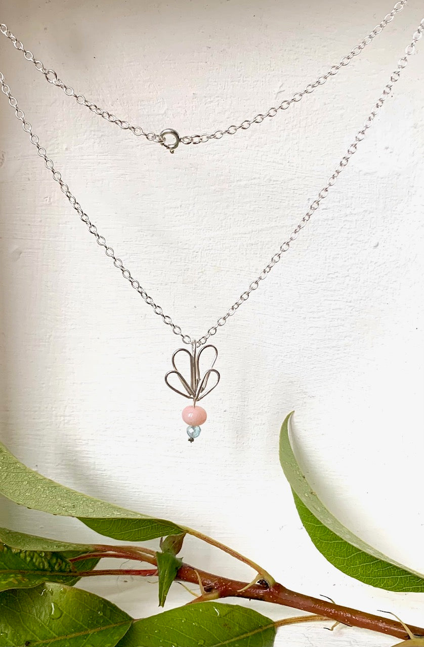 Poppy seed necklace