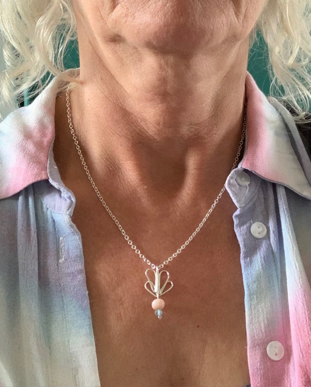 Poppy seed necklace