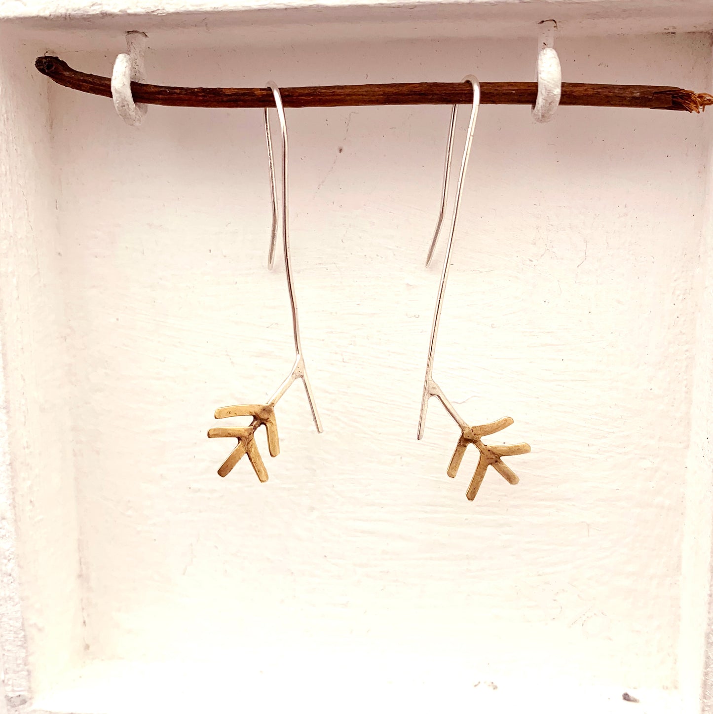 Bracken and Fungi necklace