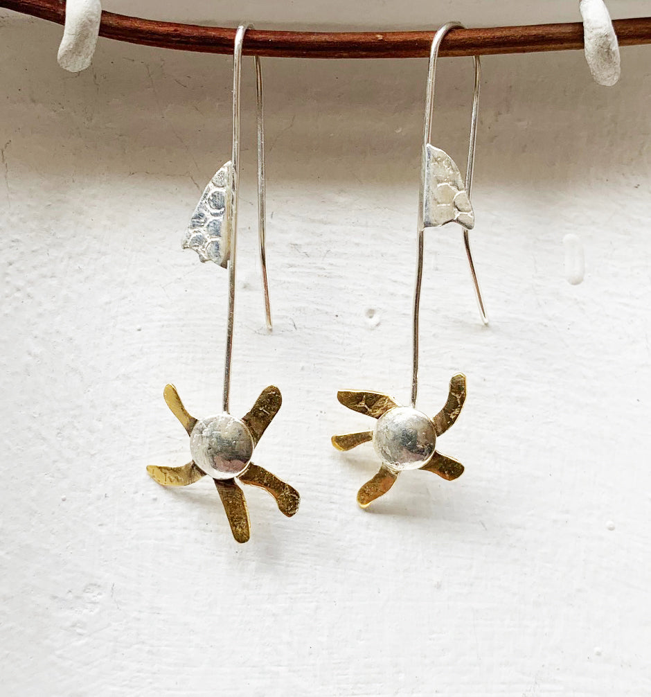 Ragwort earrings