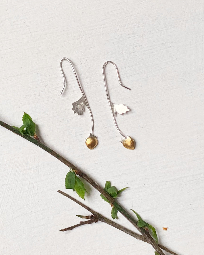 Wild Strawberry Earrings