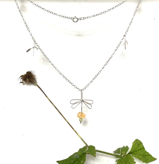 Daisy seed necklace