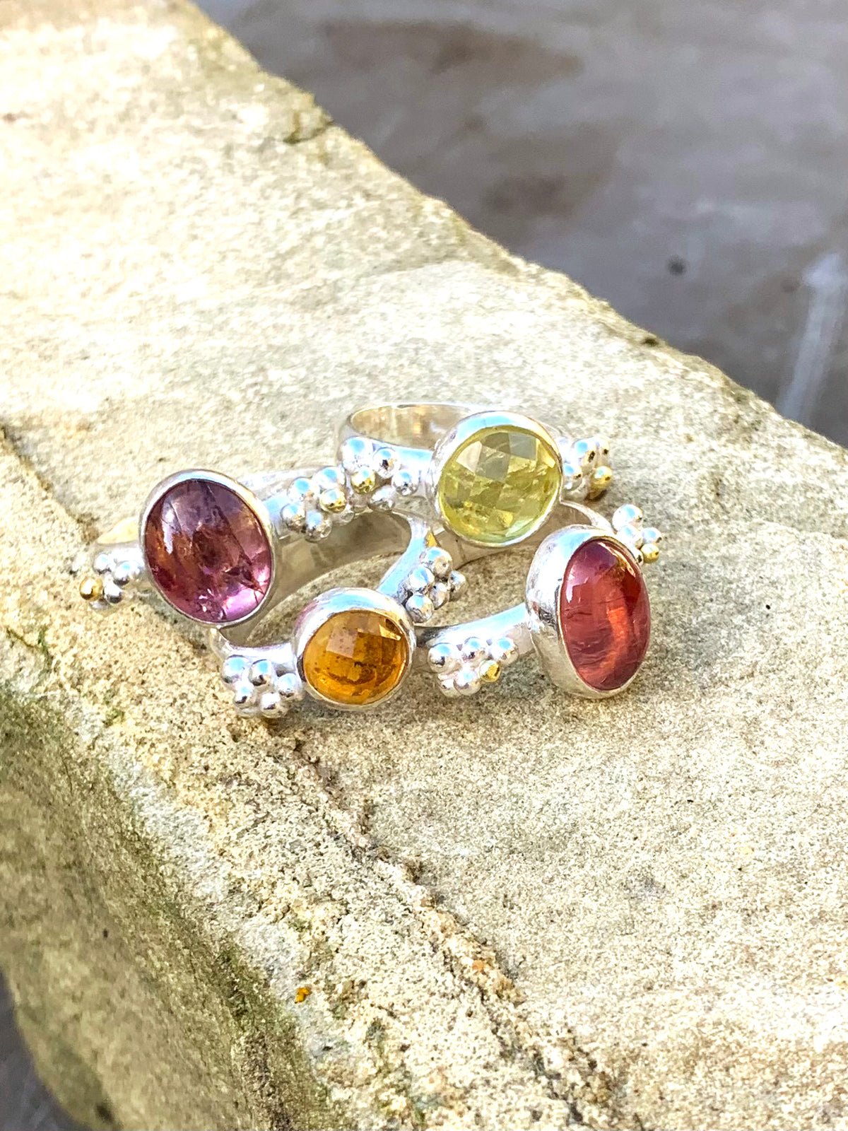 Silverious Berry Rings Lemon quartz berry ring – Alison Haddon Jewellery
