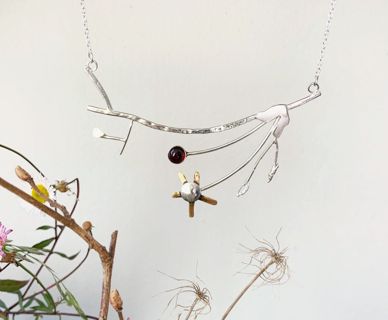 Ragwort earrings