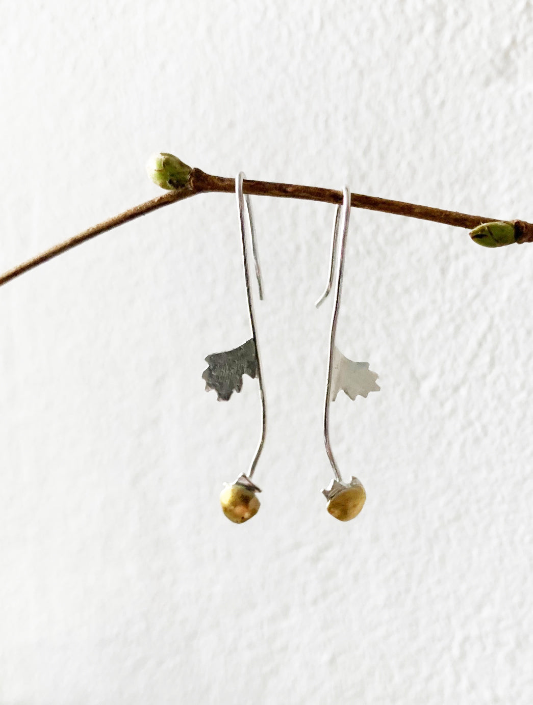 Wild strawberry necklace